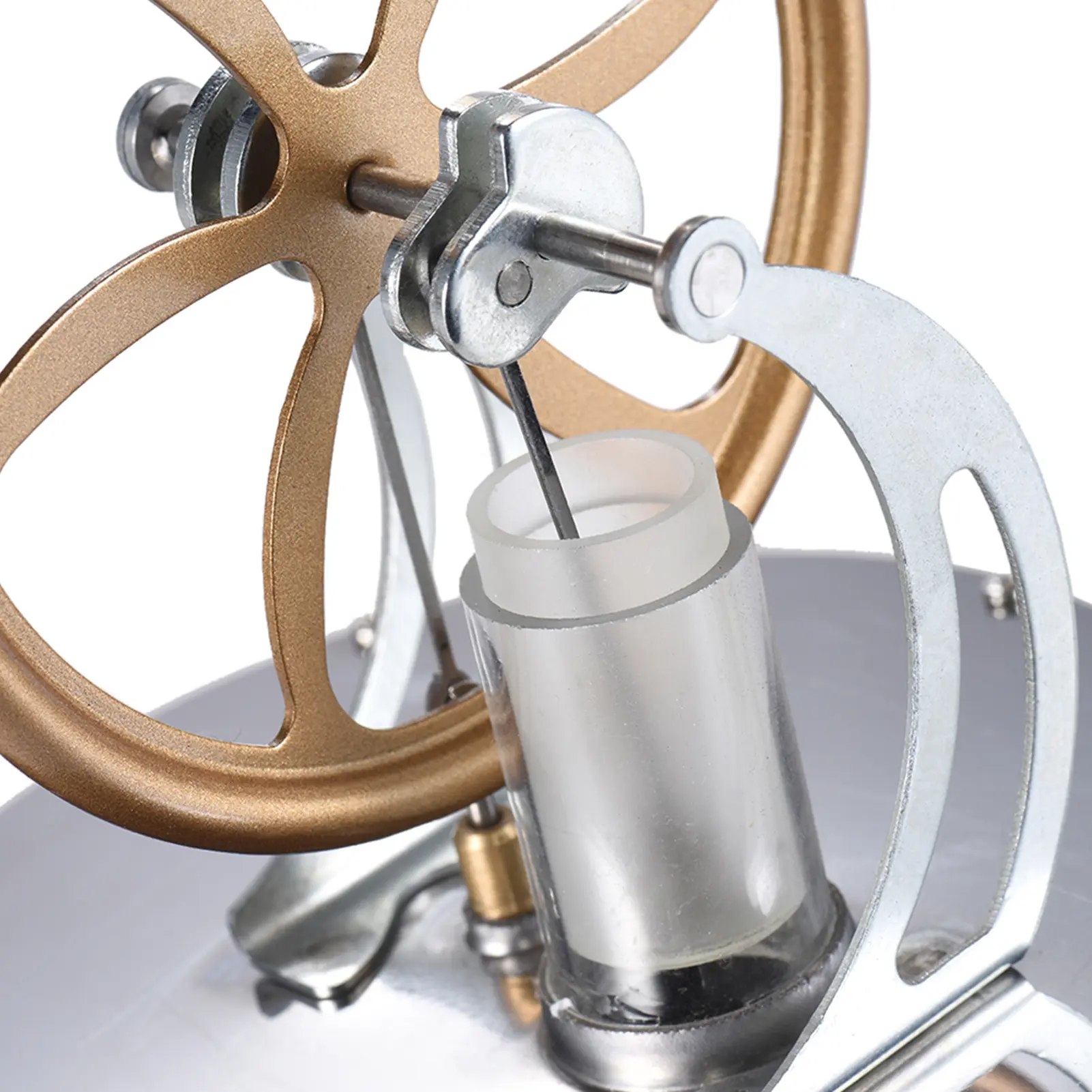 Low Temperature Stirling Engine Motor Model Heat Steam Education Toy DIY Kit