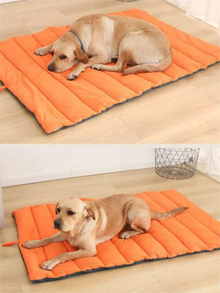 Portable Pet Mat Cat and Dog Mat Outdoor Waterproof Dog Beds for with Storage Carry Bag Cat Pad Washable Bed Mat Clean Pad