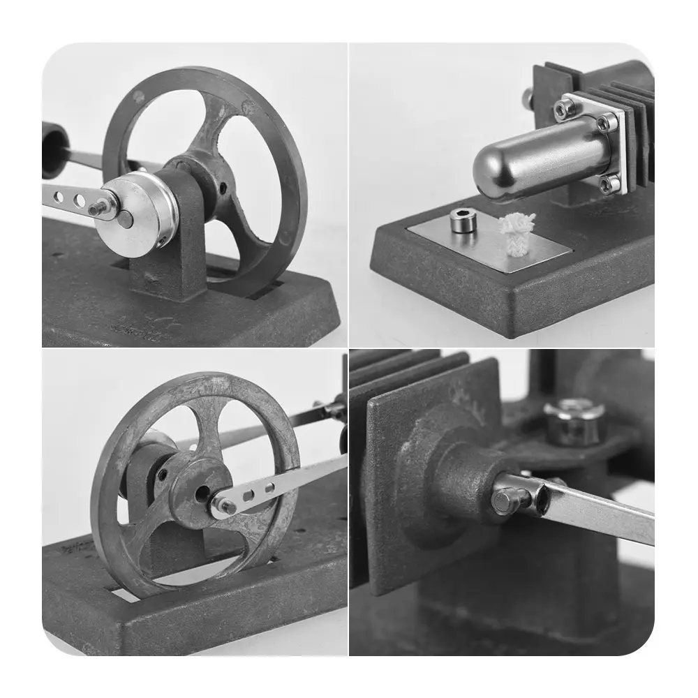 STARPOWER Mini Hot Air Stirling Engine Model DIY Kit Experiment Educational Toy Self-assembly