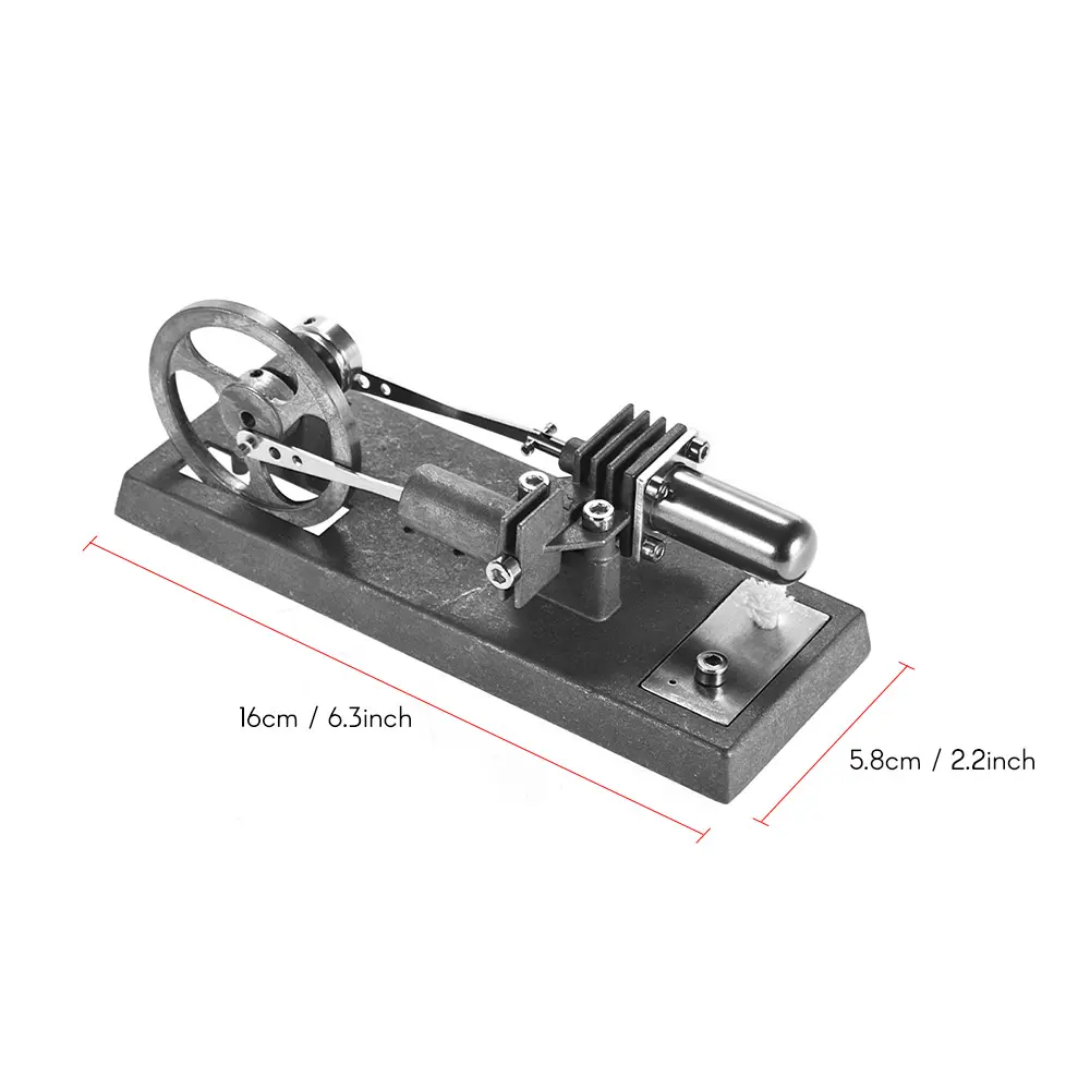 STARPOWER Mini Hot Air Stirling Engine Model DIY Kit Experiment Educational Toy Self-assembly