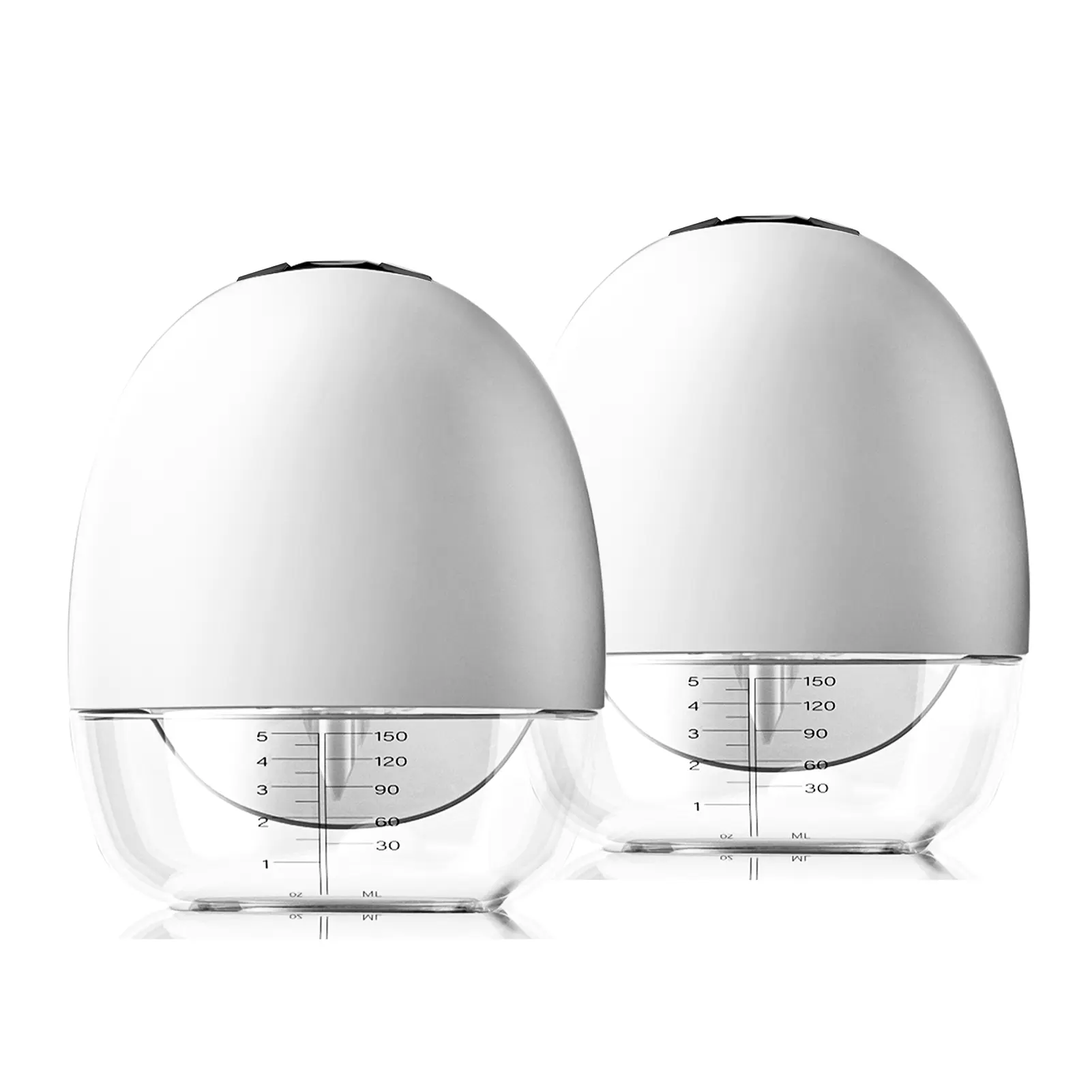 Wearable Breast Pump Portable Hands Free Electric Breast Pump with LED Screen for Breastfeeding 4 Modes 9Suction Level Low Noise
