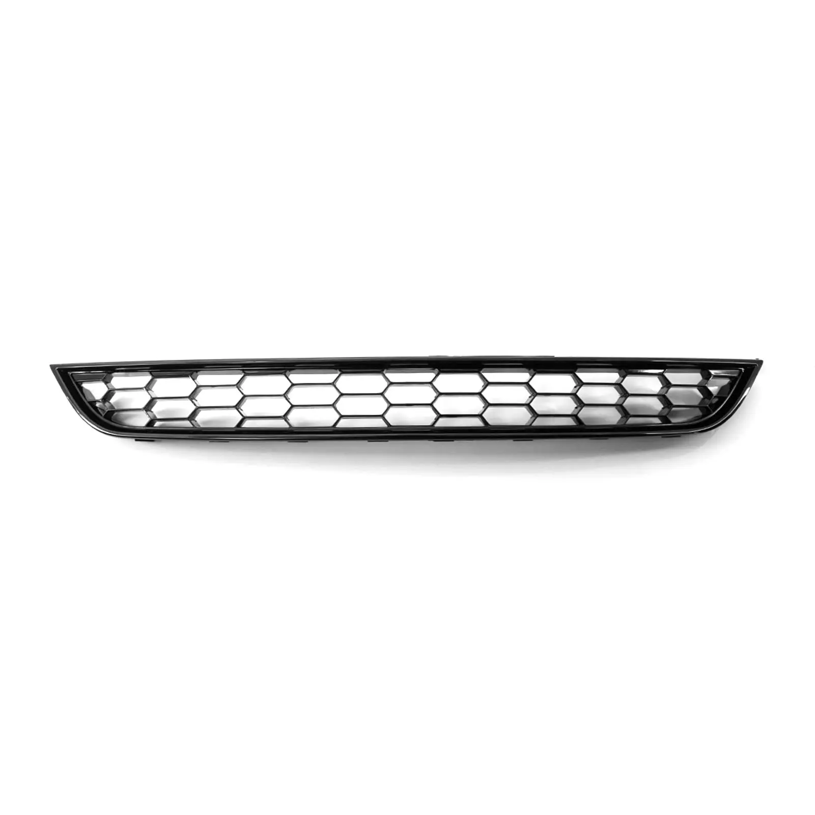 Honeycomb Black Upper Grille Replacement for Ford Fiesta Zetec-S 2013-2017 Front Bumper Centre Grille