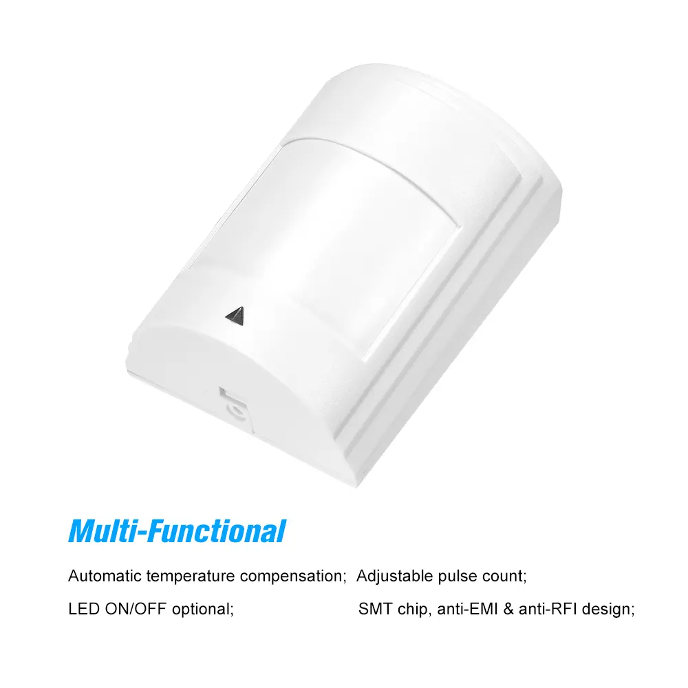 Wired PIR Motion Sensor Wide Angle Passive Infrared Detector PIR Motion Sensor For Home Burglar Security Alarm System