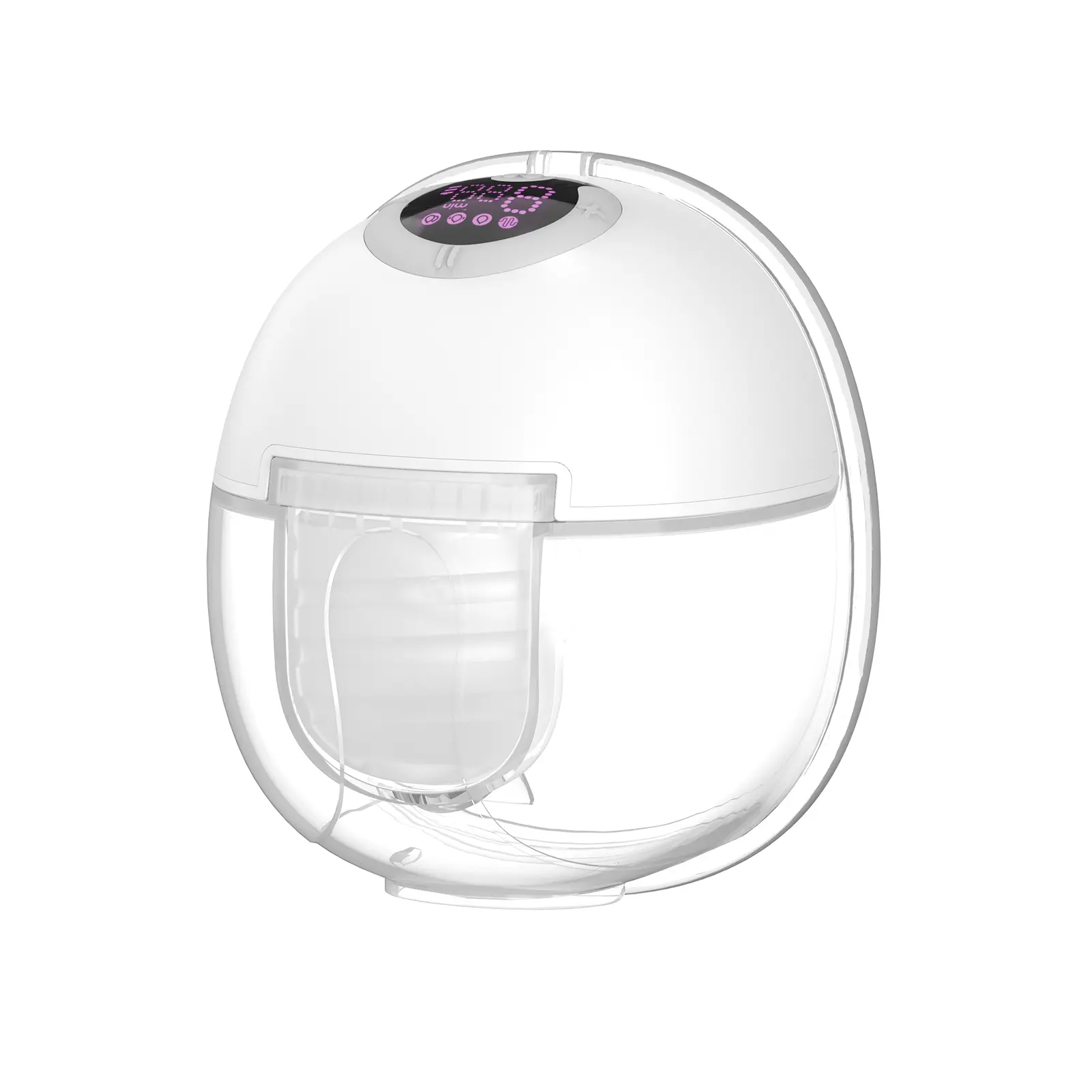 S32 Wearable Breast Pump for Breastfeeding Electric Breast Pump Hands FreeLow Noise with Memory Pause Functions 24mm Flange