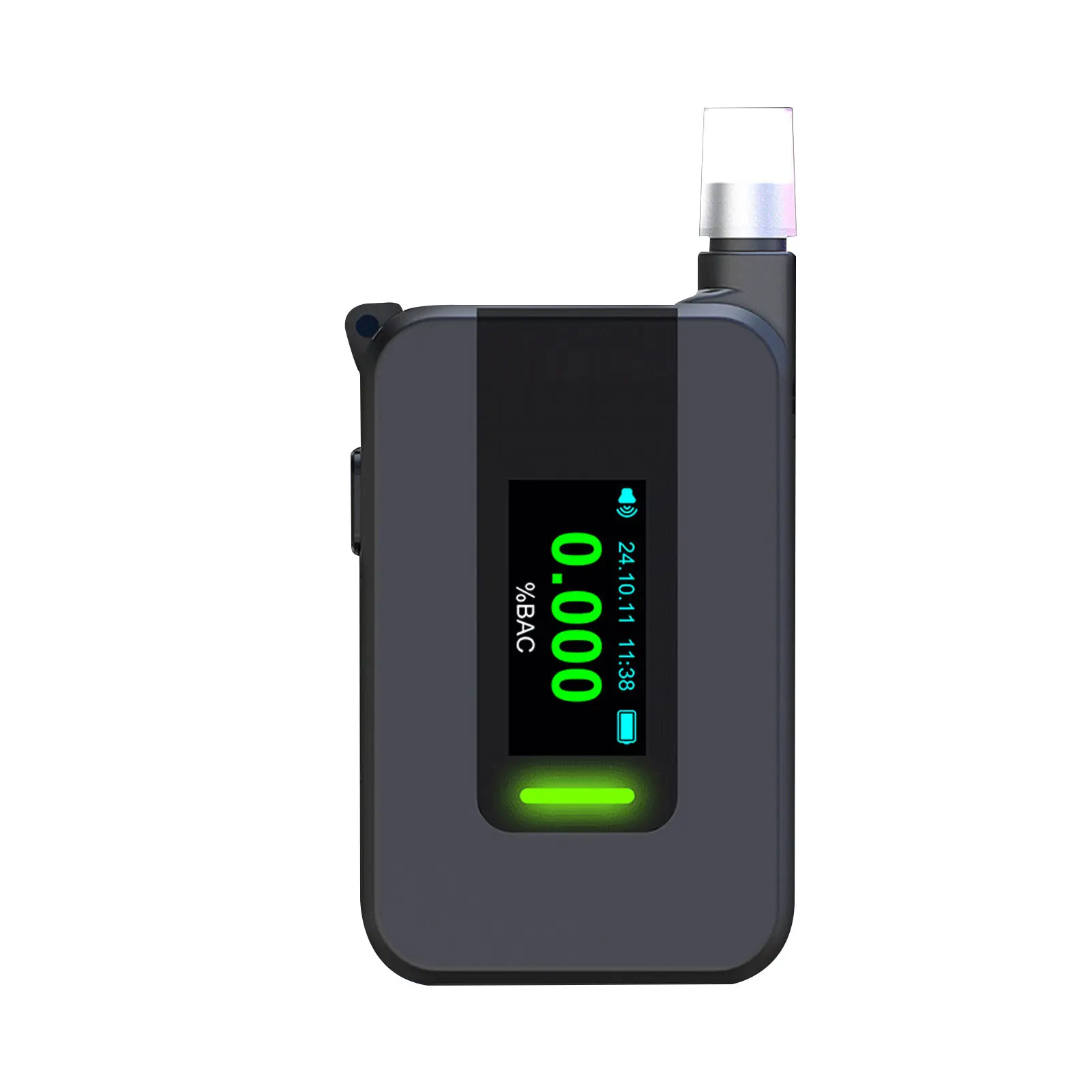 Alcohol Tester Portable Alcohol Tester Professional Portable Alcohol Tester High Accuracy Sensor Voice Prompt for Driving Safety