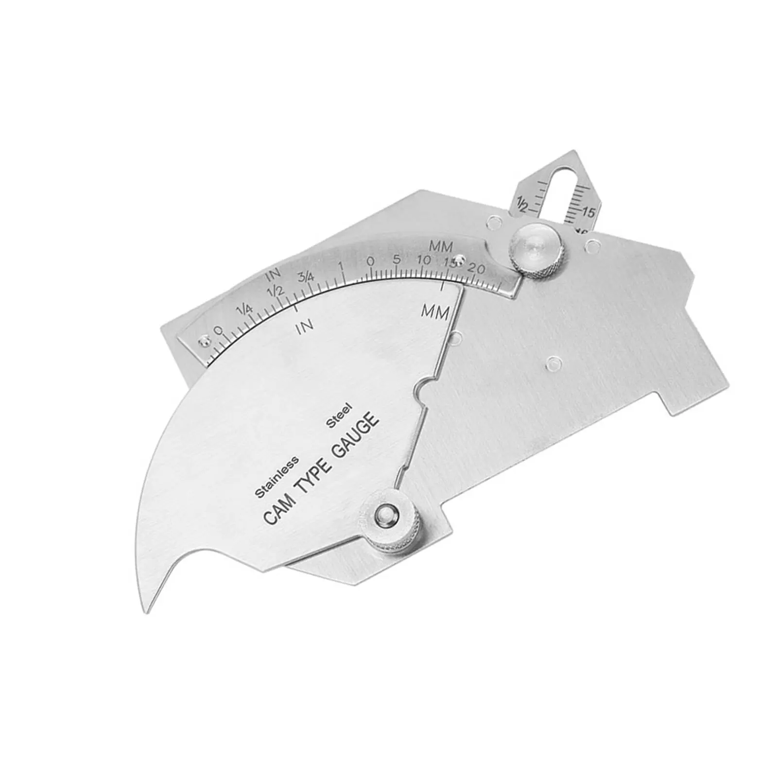Seam Inspection Ruler Weld Gauge Steel Welding Measure Tool MG-8 Weld Gauge Seam Inspection Ruler Bridge CAM Welding Gage