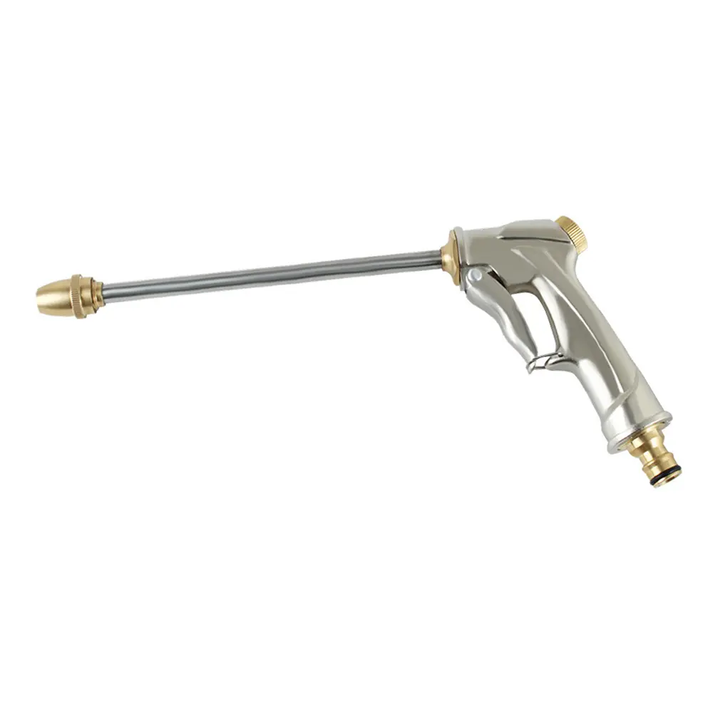 Garden Hose Nozzle High Pressure Car Wash Sprayer Gun Handheld Water Hose Nozzle Adjustable Water Pressure for Watering Plants