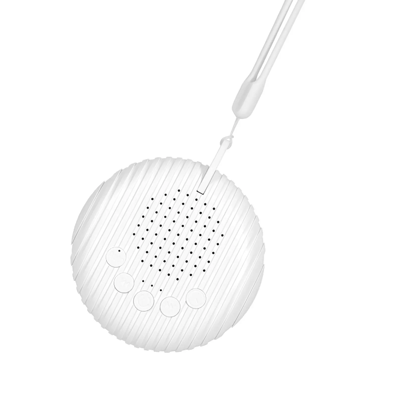 Portable Baby Sleep Machine White Noise Sound Machine 10 Soothing Sounds 15/30/60min Timer Volume Adjustable Built-in Rechargea