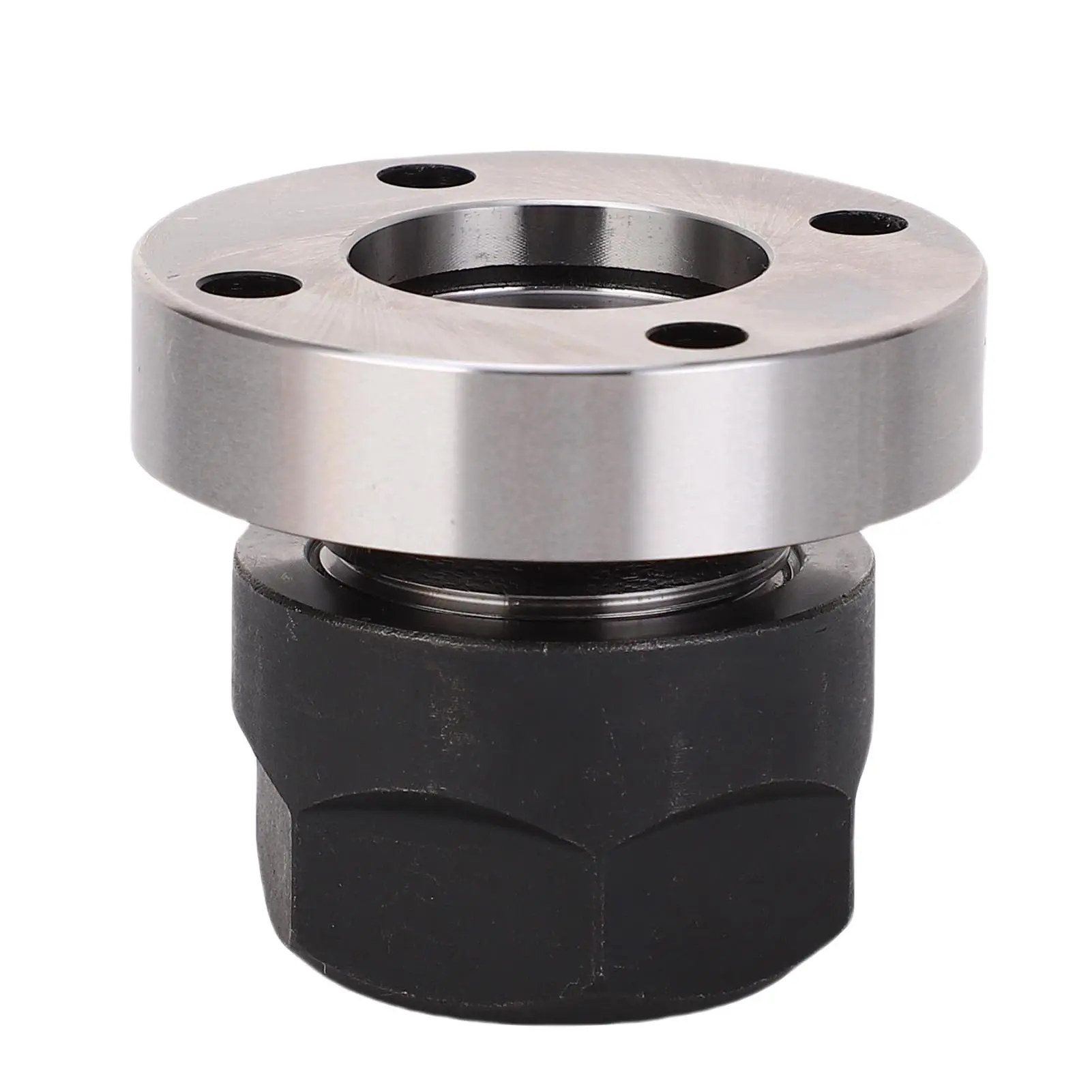 4 Holes Chuck Seat ER20-D45 Eccentric Nut Flange Collet Holder for Lathe Machining Center Lathe Collet Chuck Seat