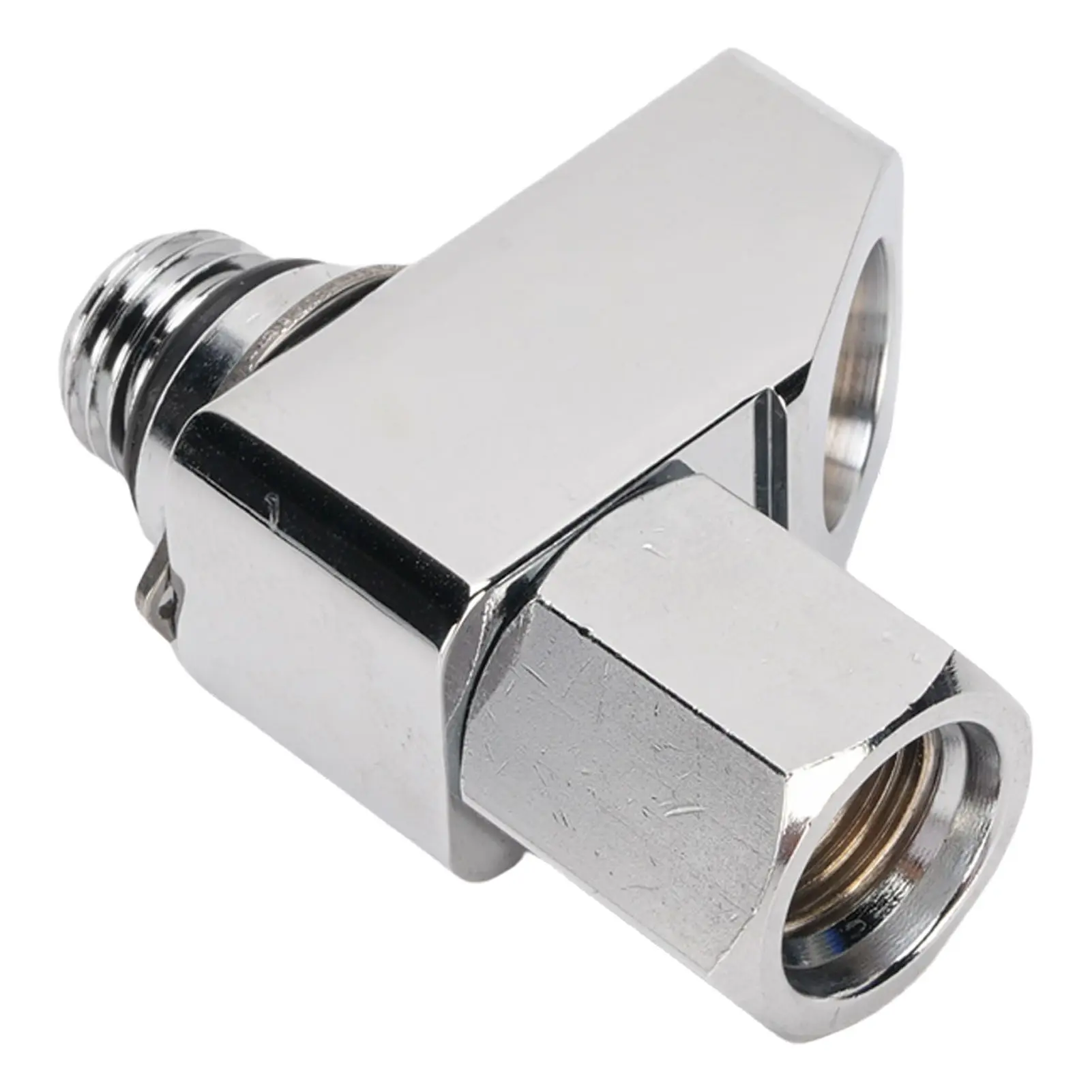 High Pressure Tee 1 to 2 Stainless Steel High Pressure Splitter Diving Accessories Stainless Steel High Pressure Tee