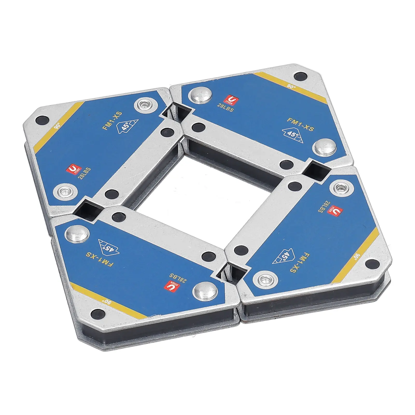 Magnetic Welding Fixer 45° 90° 135° Multi-angle Magnet Weld Positioner Ferrite Auxiliary Locator Tools Weld Positioner