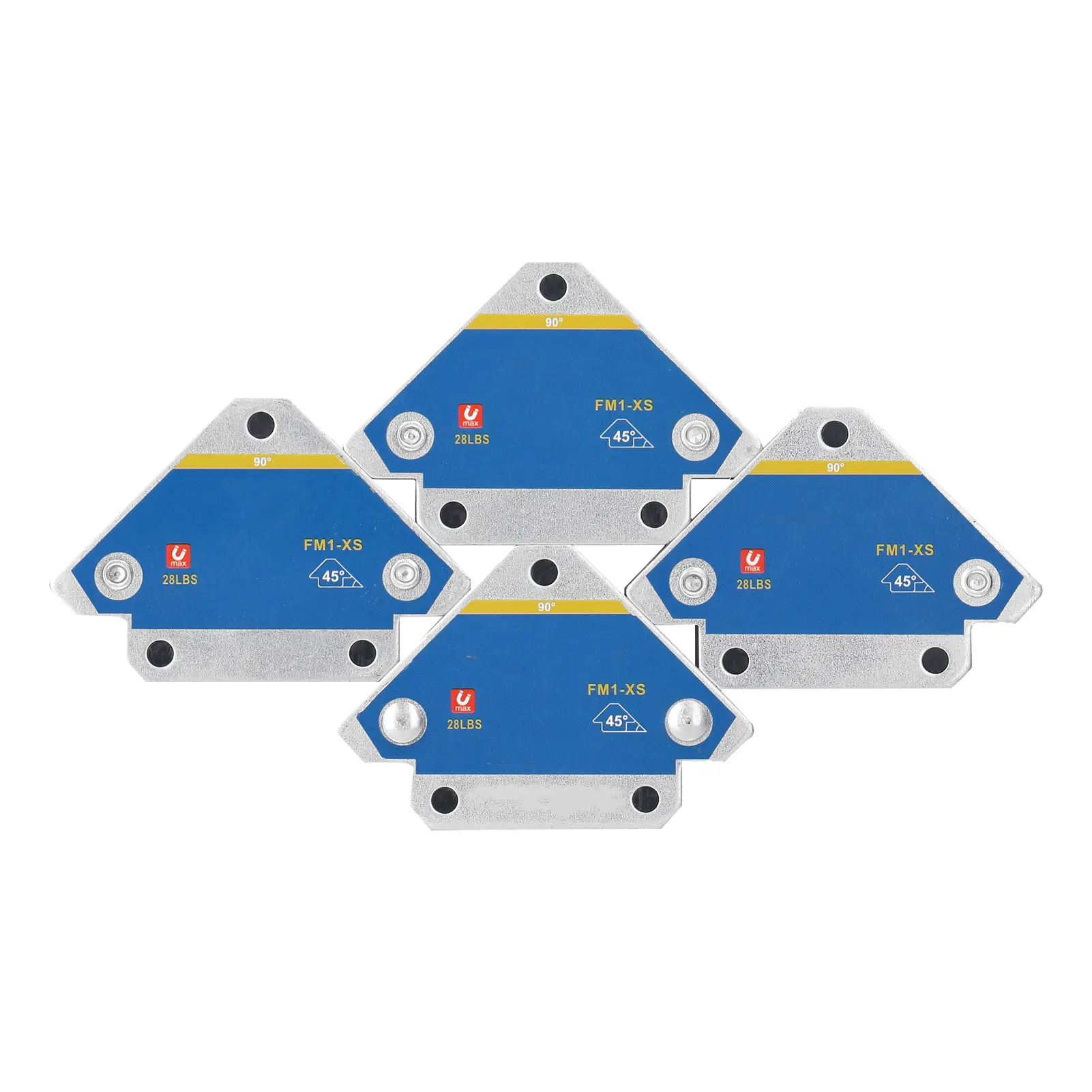 Magnetic Welding Fixer 45° 90° 135° Multi-angle Magnet Weld Positioner Ferrite Auxiliary Locator Tools Weld Positioner