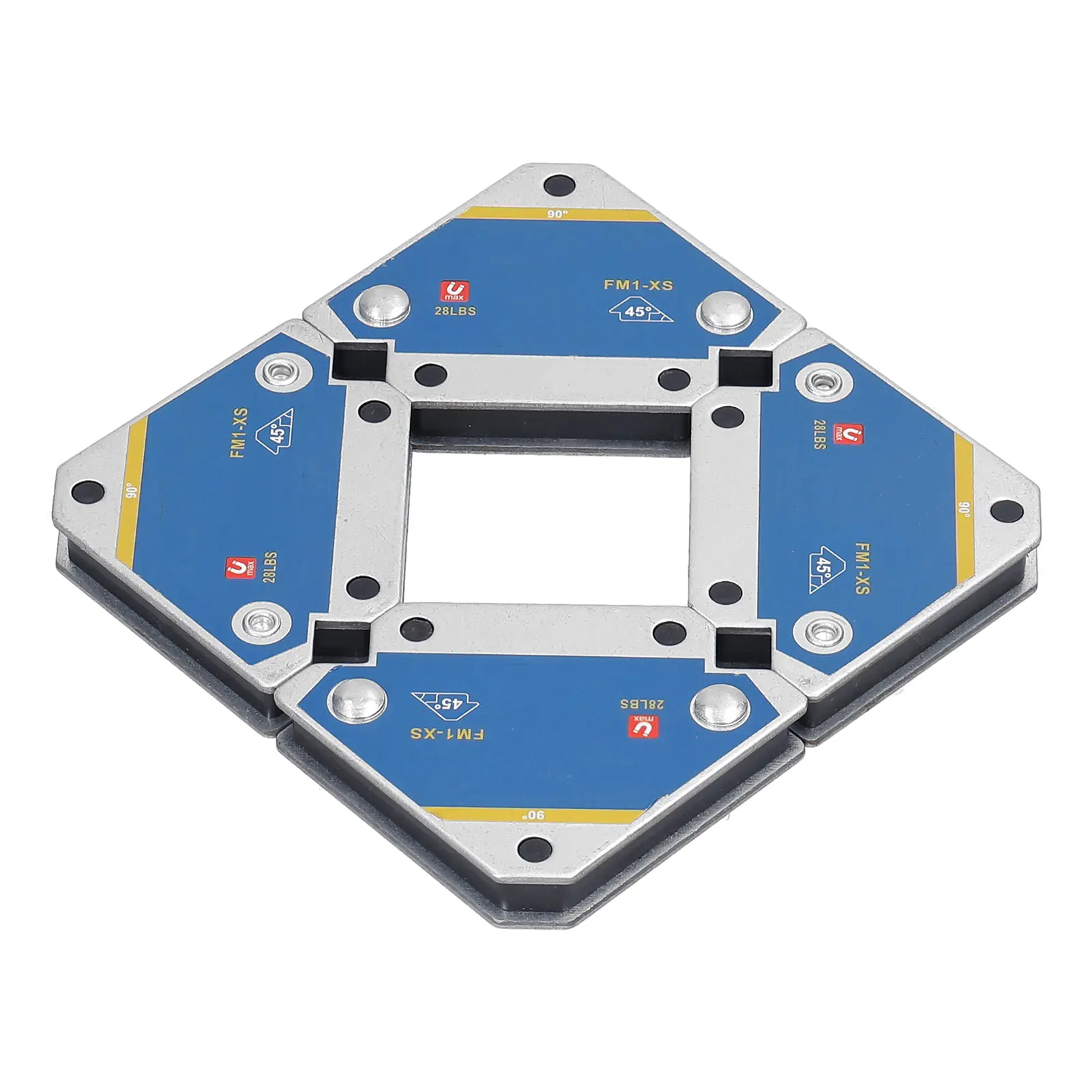 Magnetic Welding Fixer 45° 90° 135° Multi-angle Magnet Weld Positioner Ferrite Auxiliary Locator Tools Weld Positioner