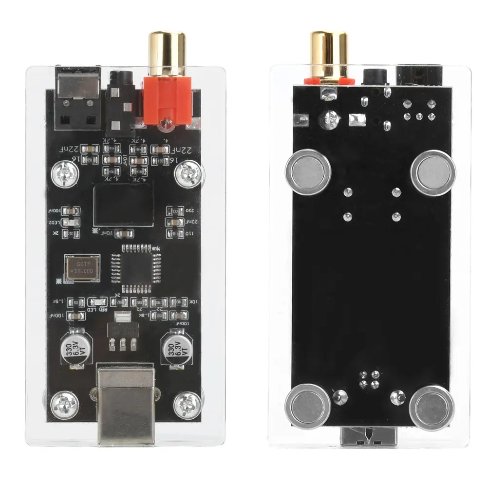 Digital Sound Card SPDIF to Fiber Coaxial Original Code Conversion Output Audio Decoder USB DC 5V