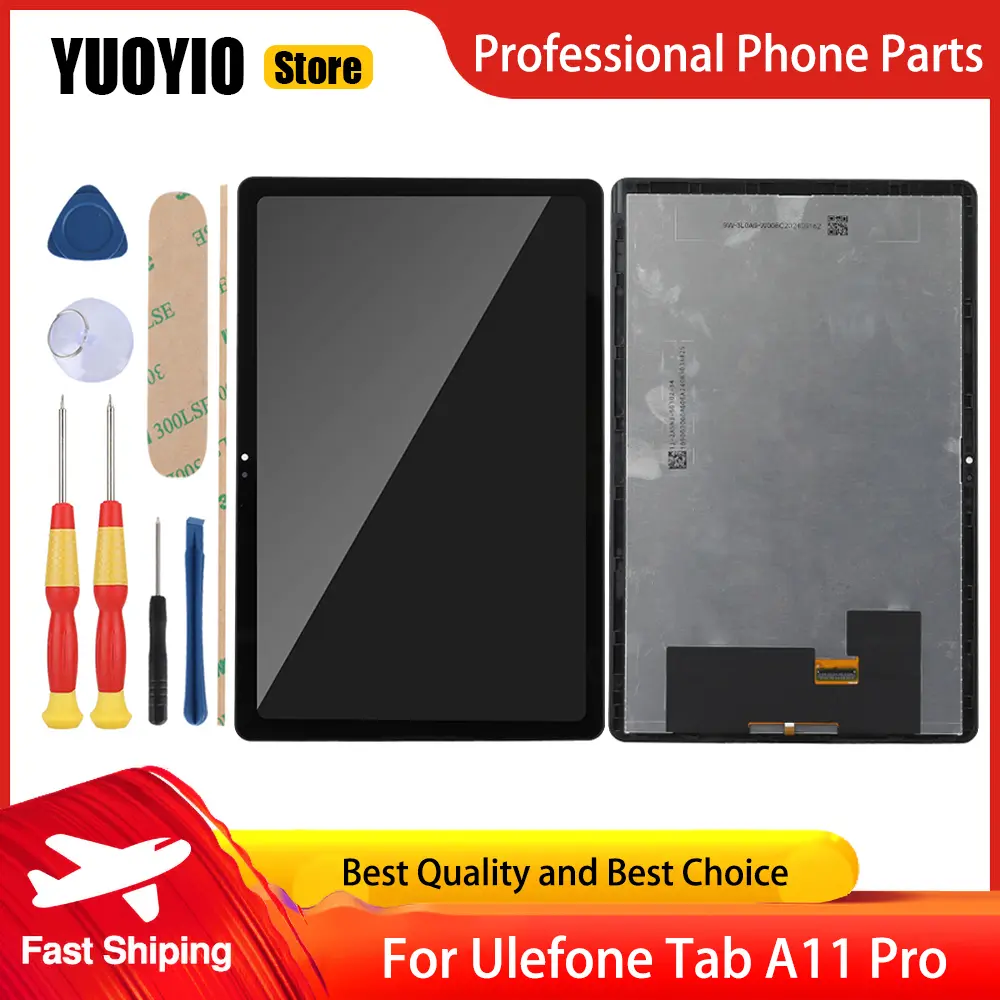 Original LCD Display For Ulefone Tab A11 Pro Tab A10 Pro Tab W10 With Frame Touch Screen Digitizer Assembly Replacement Tools