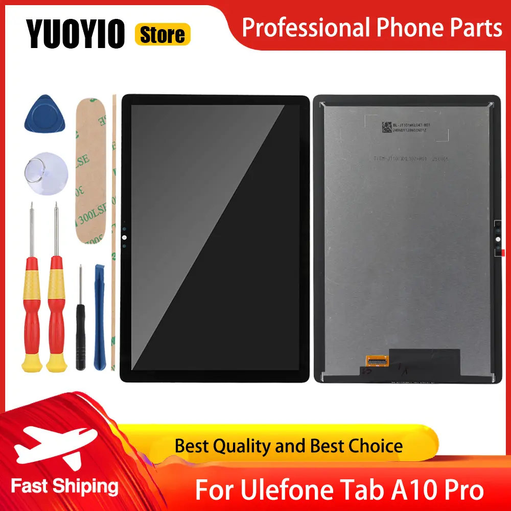 Original LCD Display For Ulefone Tab A11 Pro Tab A10 Pro Tab W10 With Frame Touch Screen Digitizer Assembly Replacement Tools