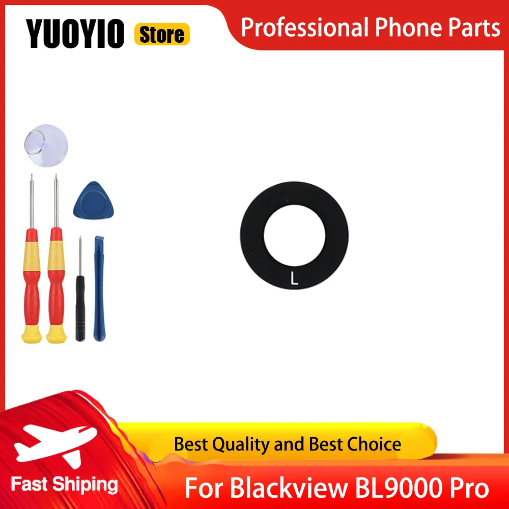 Rear Camera Glass For Blackview BL9000 Pro Phone Back Camera Clear Protective Film Perfect Replacement Parts Free Tools