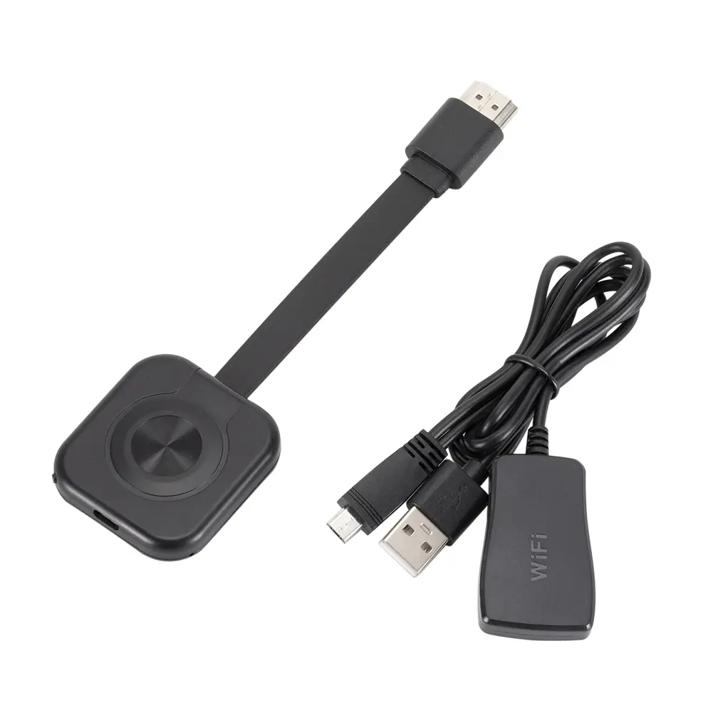 Wireless WiFi Display Dongle 2.4ghz Hdmi-compatible Screen Share 1080p Mobile Phone Projector for Car Home Office for Mirascreen