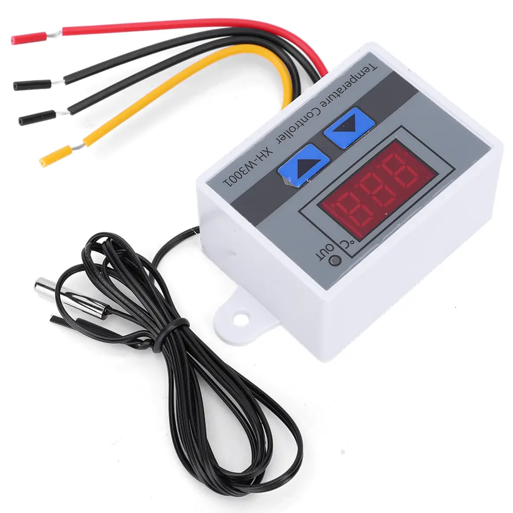 Digital Temperature Control Switch XH-W3001 Versatile Thermostat for Heating and Cooling 12V to 220V Multi Voltage Options