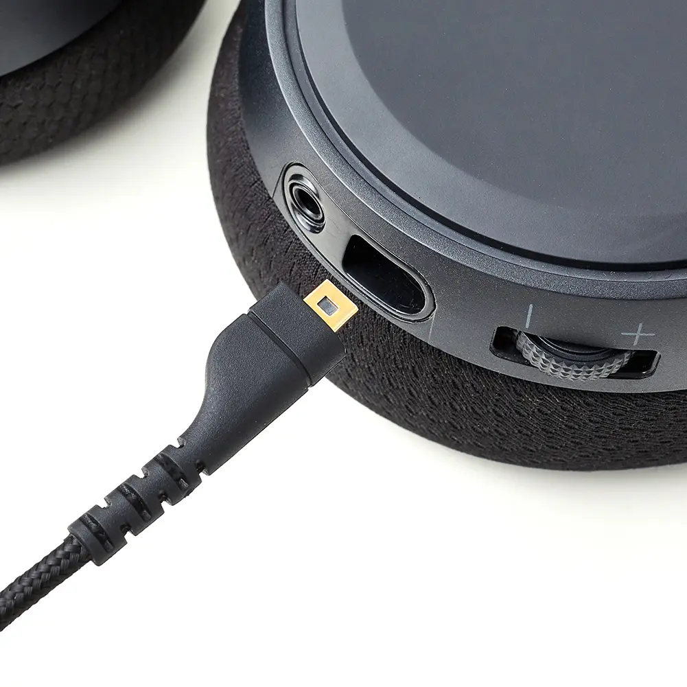 Game Headphone Audio Cable Flexible Gaming Headset Audio Cable Extension Cord Replacement for SteelSeries Arctis 3 5 7 Pro