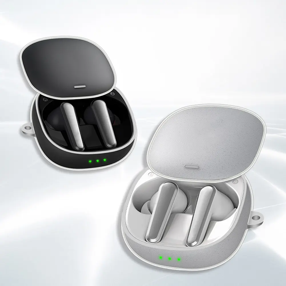 Soft Earbuds Protective Shell Transparent Cover w/ Hook for Liberty Air 2 Pro