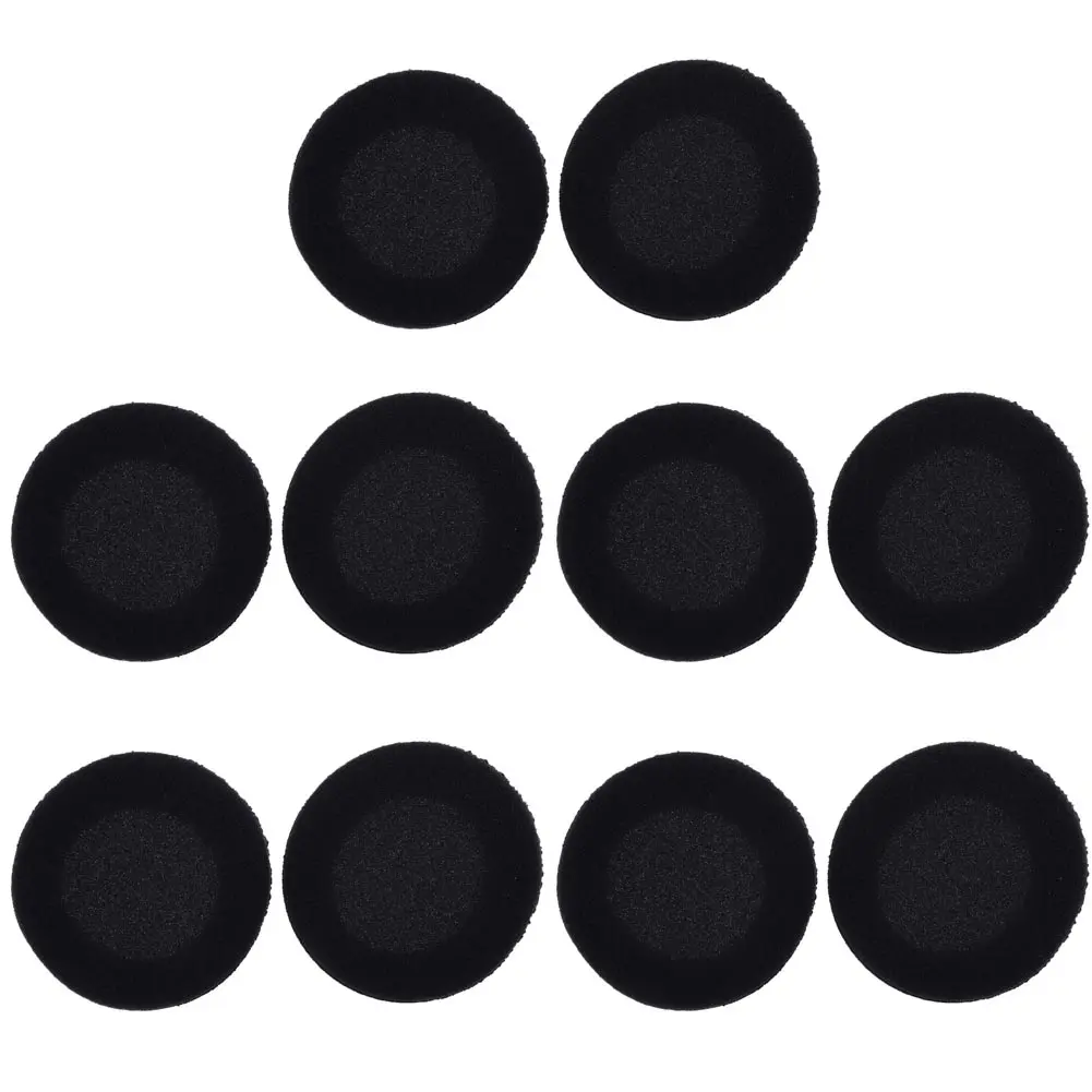 10Pcs 65mm Replacement Headphone Pads Sponge Foam Headphone Ear Cushion Soft Earpads for Headphone Accessories