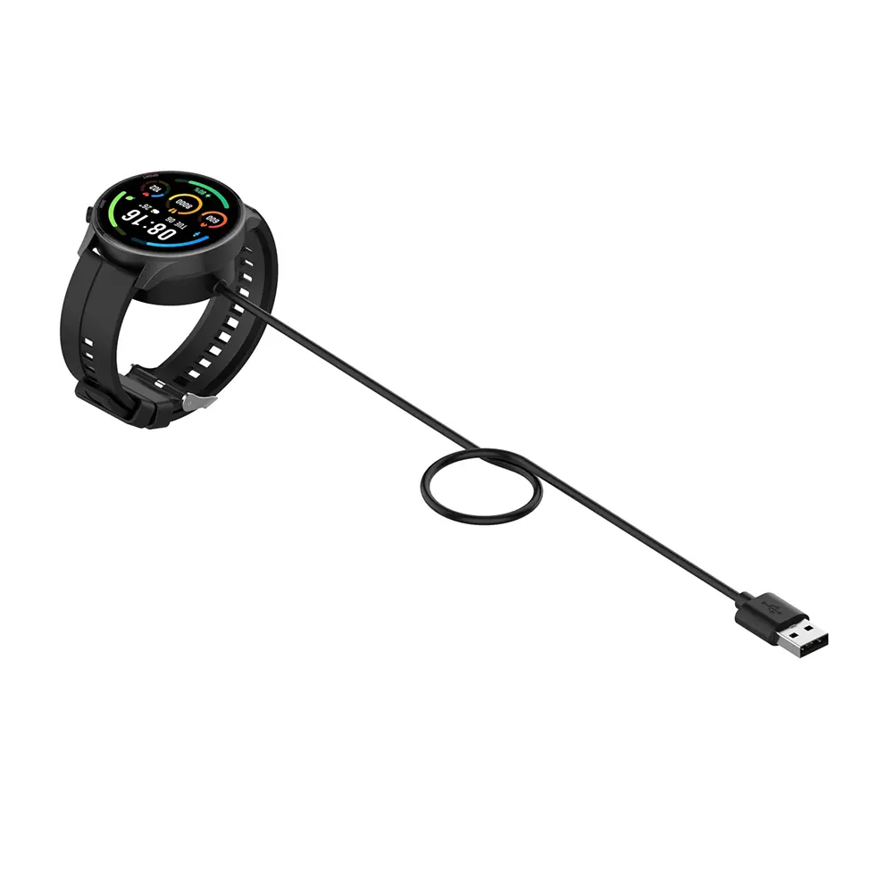 Smartwatch Charging Dock Safety Portable Power Adapter Charger Cable Cradle 100cm for Xiaomi Watch S1 Active