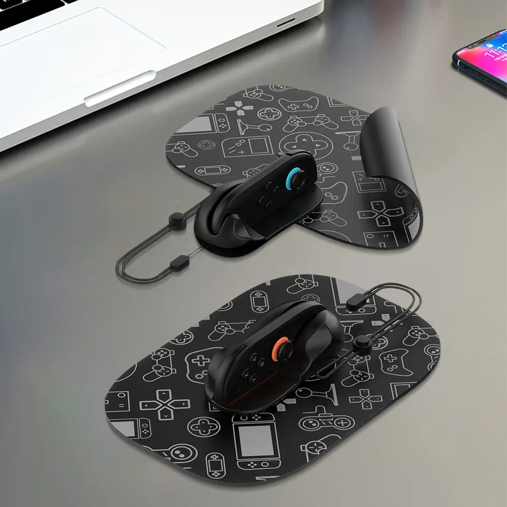 Left + Right Controller Mouse Bracket Ergonomic Gaming Controller Mouse Stand Game Handle Case for Nintendo for Switch 2