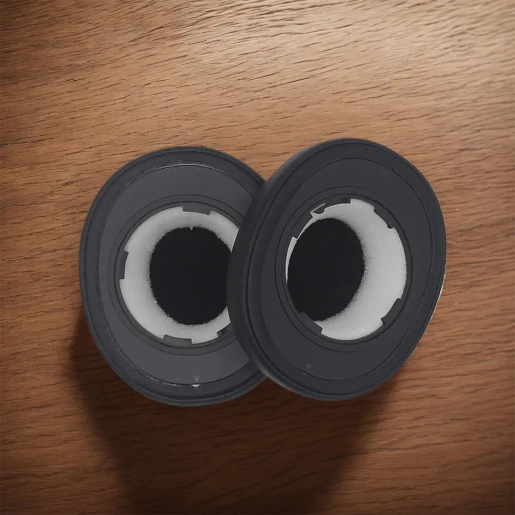 Replacement Ear Pads Cushions Protein Leather Ear Cushions Soft Foam Cushion Cover for Jabra Evolve2 65UC/65 Flex
