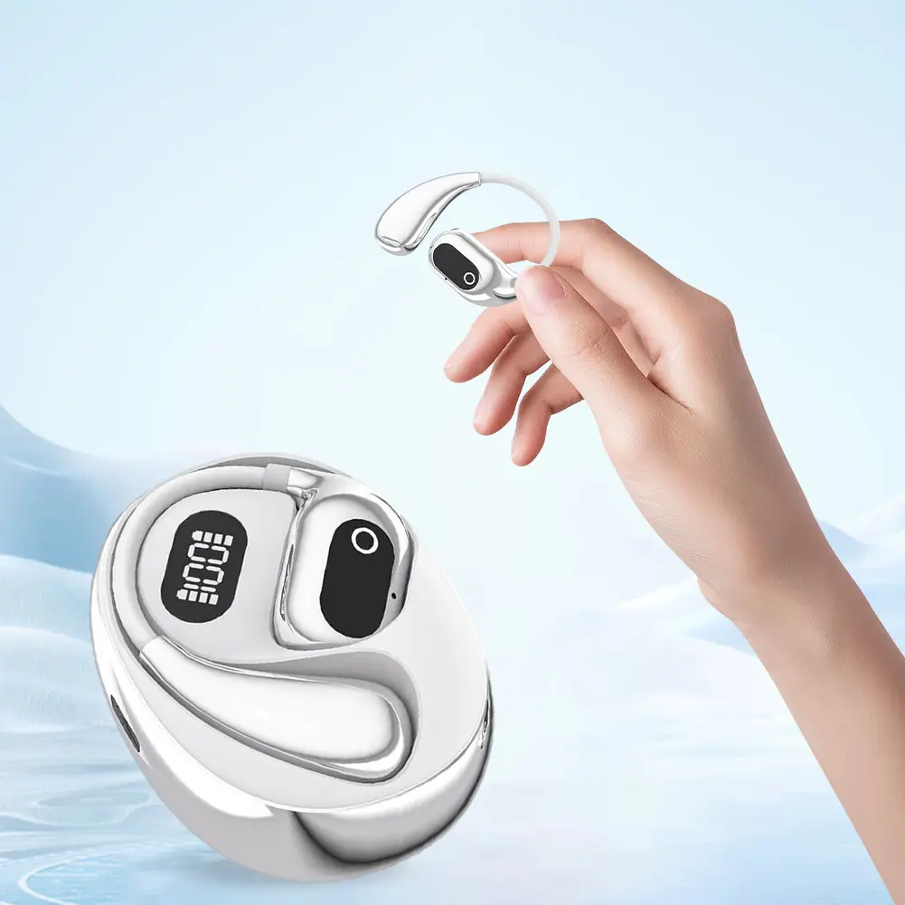 AI Real-time Two-Way Earbuds 138 Languages Bluetooth-Compatible 5.3 Translator Device Smart Voice Translator for Travel Business