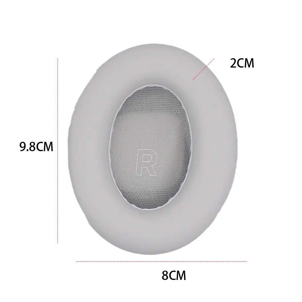 Ear Pads Cushions Protein Leather Soft Foam Cushion Cover Ear Cups Repair Parts for Bose QuietComfort Ultra QC Ultra Headphones