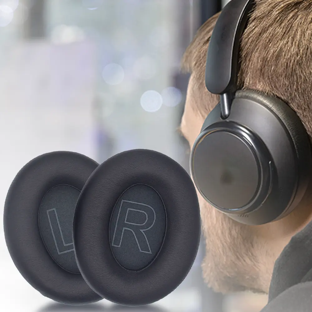 Cooling Gel Replacement Earpads Noise Reduction Comfortable Ear Cushions Spare Ear Pads for Anker Soundcore Life Q20 Headset