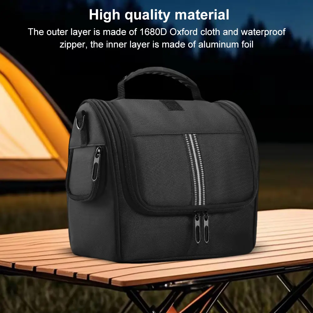 Carrying Case for Anker 521 Portable Power Station Bag Storage Case Travel Carrying Bag Travel Storage Bag Waterproof Anti-drop
