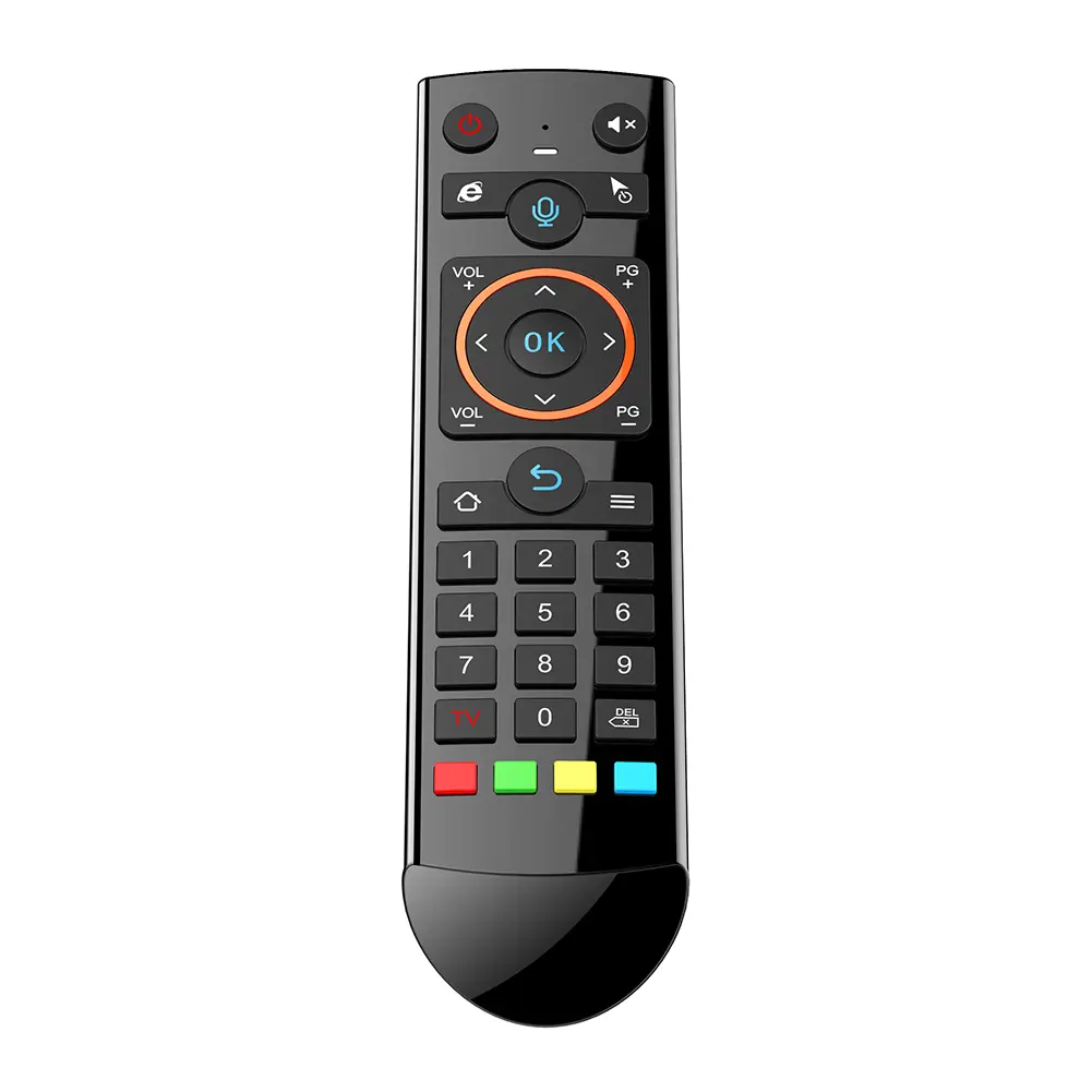 Smart TV Backlight Remote Control Backlit/Standard Edition IR Learning 2.4GHz RF Remote Controller for Computer