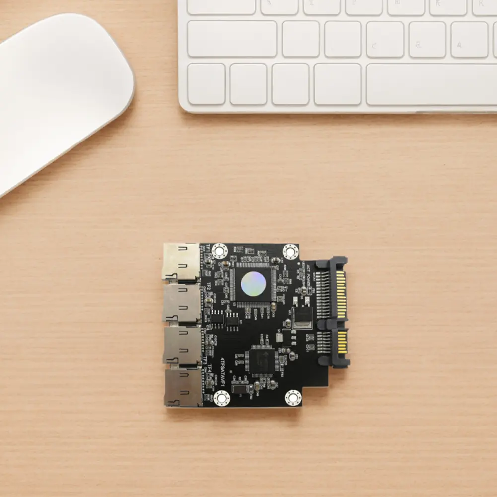 4-Port SD/TF To SATA Electronic Hard Disk Widely Compatible Self-Made SSD Solid State Drive 2.5 Inch Pos Terminal Optimization