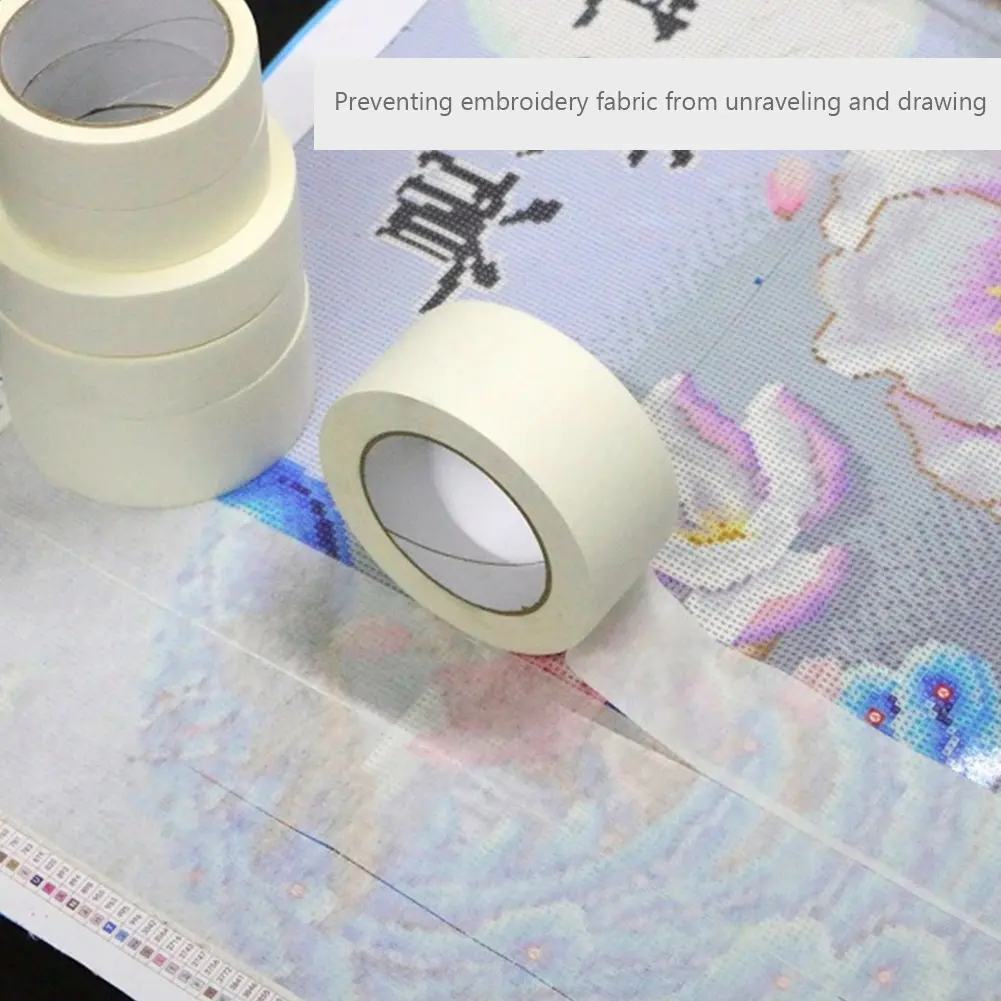 20m Anti-dirty Masking Tape DIY Cross Stitch Adhesive Diamond Painting Sticker