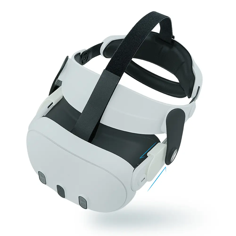 Adjustable Headband Reduce Pressure VR Lightweight Replacement Head Strap Balance Gravity for Meta Quest 3 VR Accessories