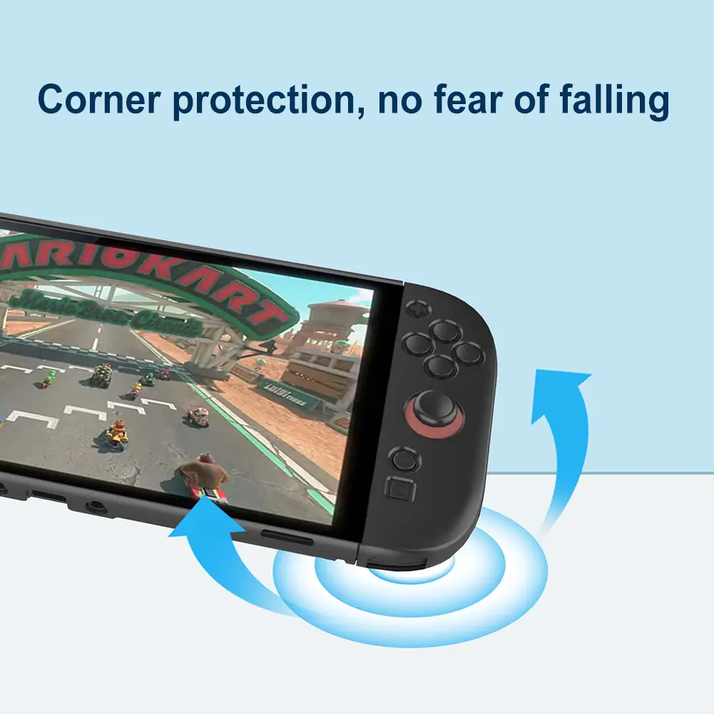 TPU+PC Detachable Case for Nintendo for Switch 2 Protective Shell Anti-fall Protector Case for Switch 2 Handheld Gaming Console
