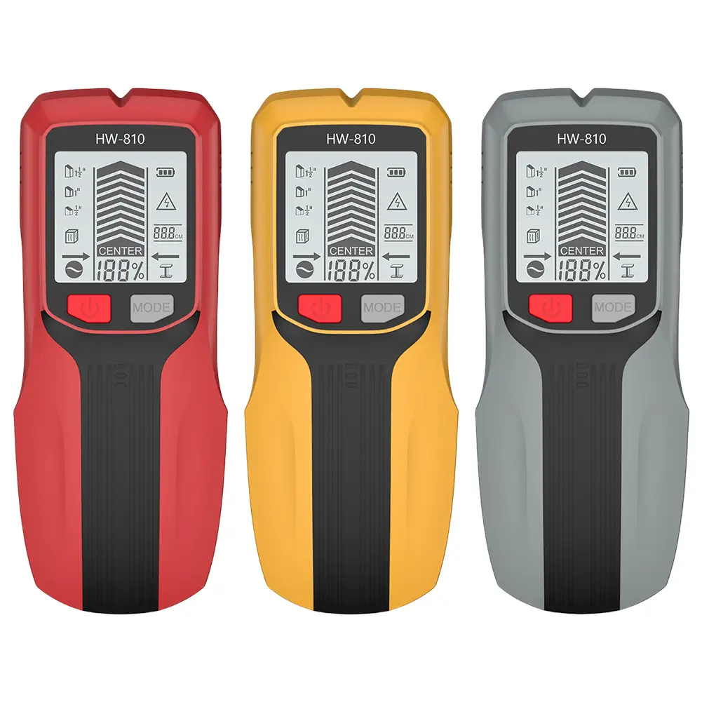 6 in 1 Smart Stud Finder Wall Scanner Stud Finder Tool Electric Wall Scanner Sensor for Wood Magnetic Metal AC Wire Finding