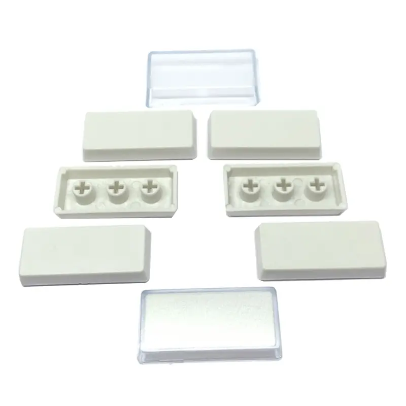Mechanical Keyboard Keycaps 10Key ABS Transparent  Cap Double-layer 10mm 30mm