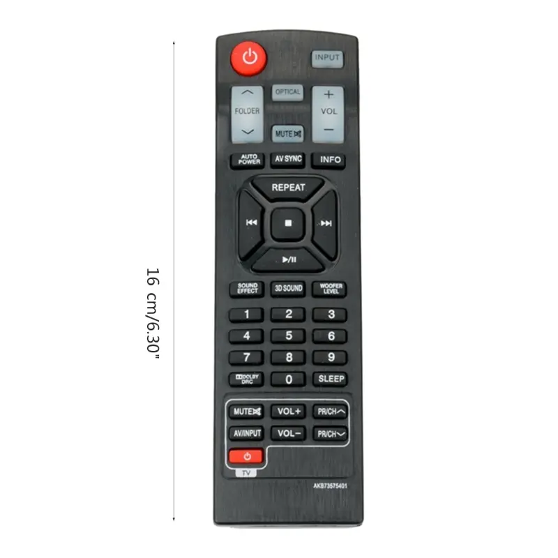 AKB73575401 Replace Remote Control for lg Home Sound Bar NB5540 NB4540 NB3530A