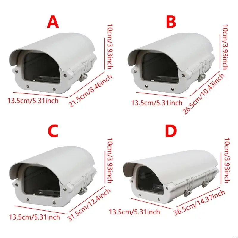 LXAA Camera Protective Housing Enclosure Shell Side Opening Design Weatherproof Cover