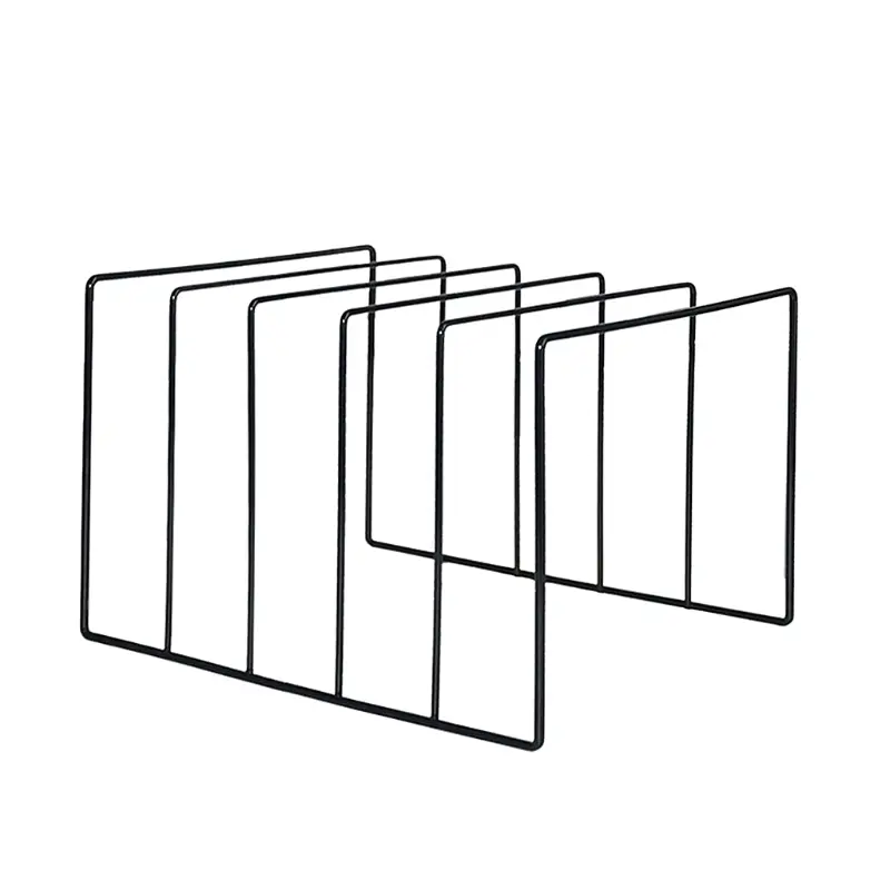 Metal Iron Storage for LP Record Rack Book Magzine Holder Desk Record ShelfOrgan