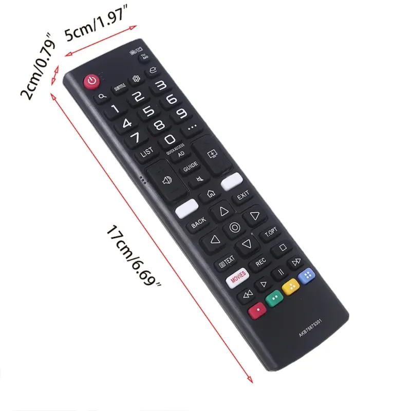 AKB75675301 Replace Remote Control for TV 43LM6300PLA 32LM6300PLA 49UM71007LB 49UM7100PLB 49UM7390PLC