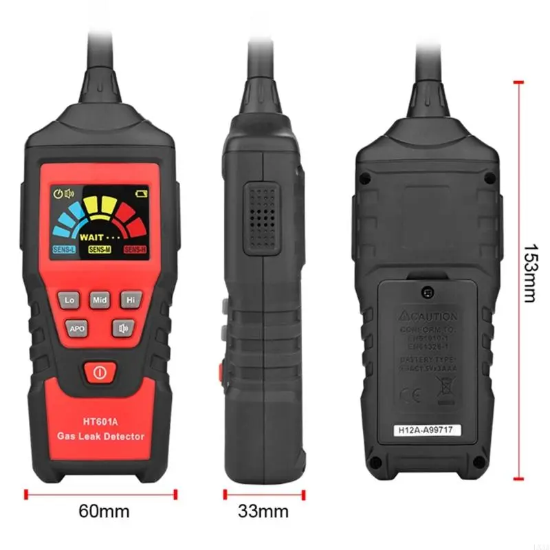 LXAA Digital Combustible Gas Tester Fast Acting Sensors For Kitchen Construction Site