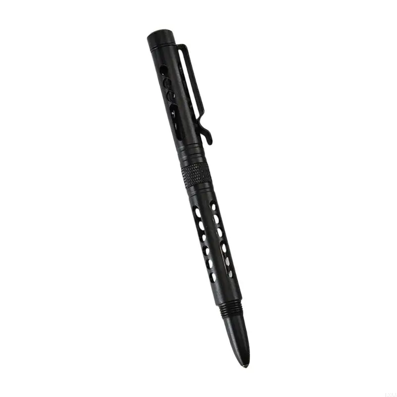 LXAA Multi Tool Pen Aluminum Ballpoint Pen with Window Breaker Hollowed Metal Ballpoint Pen for Office Business Professional
