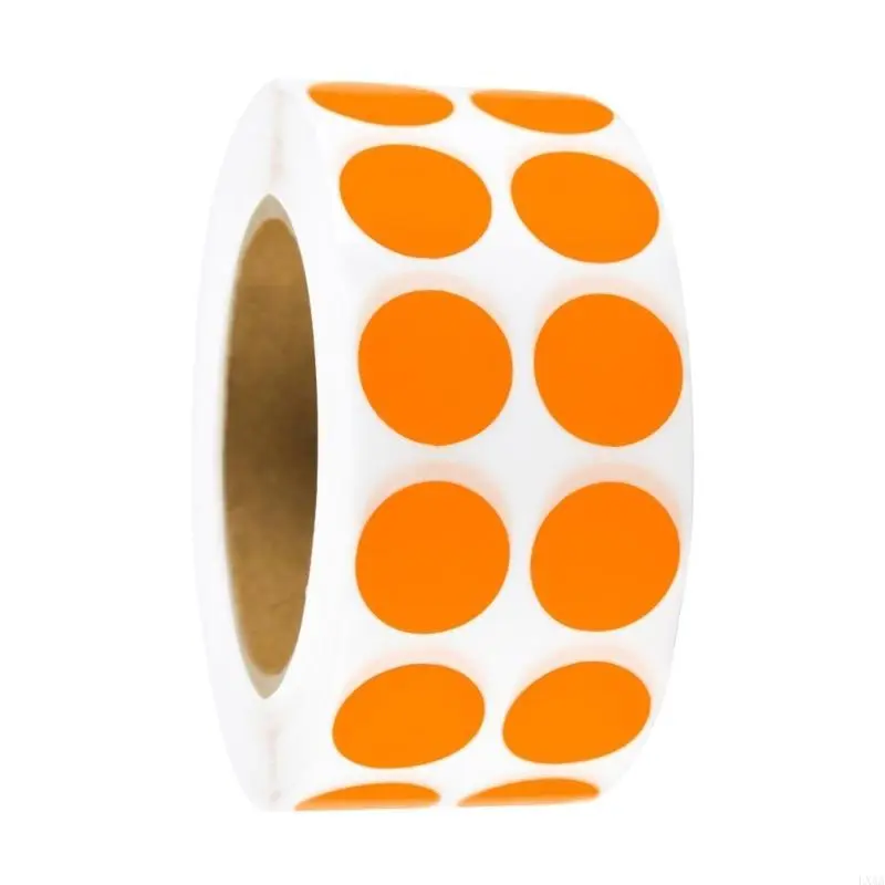 LXAA Colored Dot Sticker Circle Color Coding Labels Colorful Coding Label Sticker School Office Supplies for Student