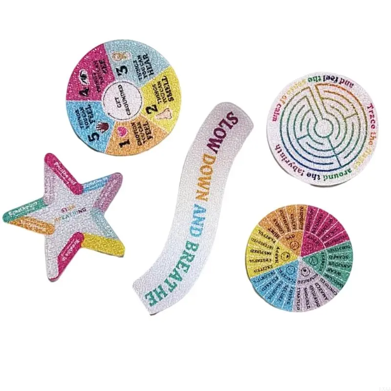 LXAA Anxiety Sensory Sticker Aesthetic Sticker Stress Relief Stickersfor Laptop