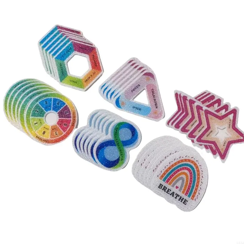 LXAA Anxiety Sensory Sticker Aesthetic Sticker Stress Relief Stickersfor Laptop