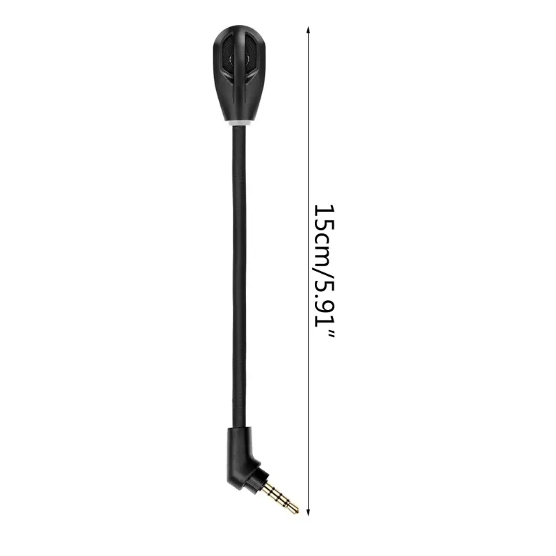 Micphone Replacement Mic Headset 3.5mm Microphone Boom for HYPERX Cloud Flight